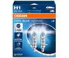 Paar Osram H1 Cool blue Intense Next Gen LED Effect 5000K-lampen