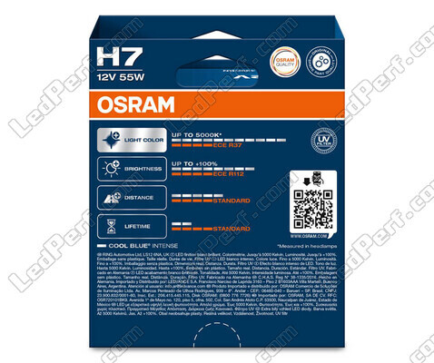 Paar H7 Osram Cool Blue Intense Lampen - 64210CBN-H2B