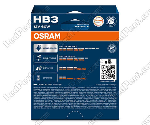 Paar HB3 Osram Cool Blue Intense Lampen - 9005CBN-2HB