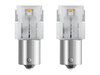 Oranje LED-lampen PY21W Osram LEDriving® SL - BAU15s