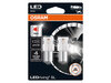 P21W Ledlampen Osram LEDriving® SL Rood - BA15s