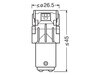 P21/5W Ledlampen Osram LEDriving® SL White 6000K - BAY15d