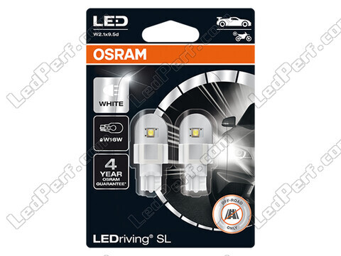 W16W Ledlampen Osram LEDriving® SL White 6000K - W2.1x9.5d