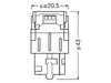 Oranje LED-lampen W21W / WY21W Osram LEDriving® SL - W3x16d