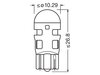 Oranje LED-lampen W5W / WY5W Osram LEDriving® SL - W2.1x9.5d