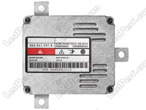 Vooraanzicht van de Xenon ballast voor Audi A3 8V