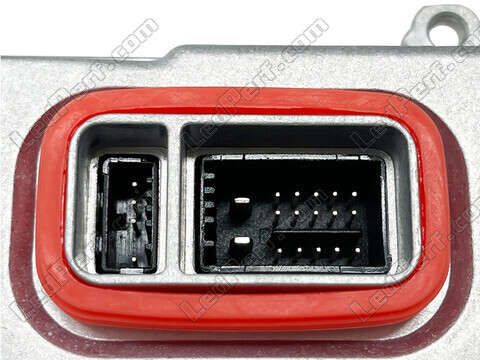 Zoom op de connector van de Xenon ballast voor Peugeot 307