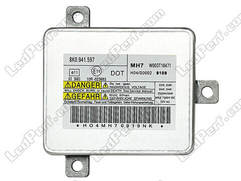 Vooraanzicht van de Xenon ballast voor Skoda Octavia 3