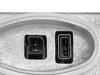 Zoom op de connector van de Xenon ballast voor Volvo V70 III