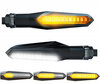 2-in-1 dynamische LED-knipperlichten met geïntegreerde Dagrijverlichting voor Aprilia Caponord 1000 ETV