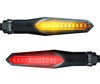 Dynamische LED-knipperlichten 3 in 1 voor Kawasaki Z750 (2007 - 2012)