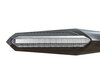 Vooraanzicht dynamische LED-knipperlichten + remlichten voor Peugeot Trekker 50