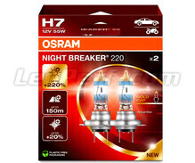 Set van 2 lampen H7 OSRAM Night Breaker® 220 - 64210NB220-2HB