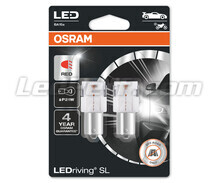 P21W Ledlampen Osram LEDriving® SL Rood - BA15s